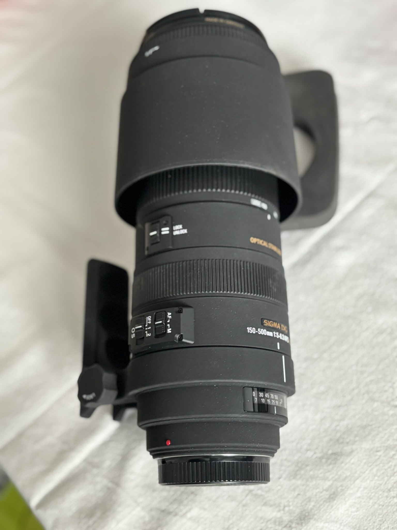 Sigma DG 1:5-6.3 HSM Optical Sta.